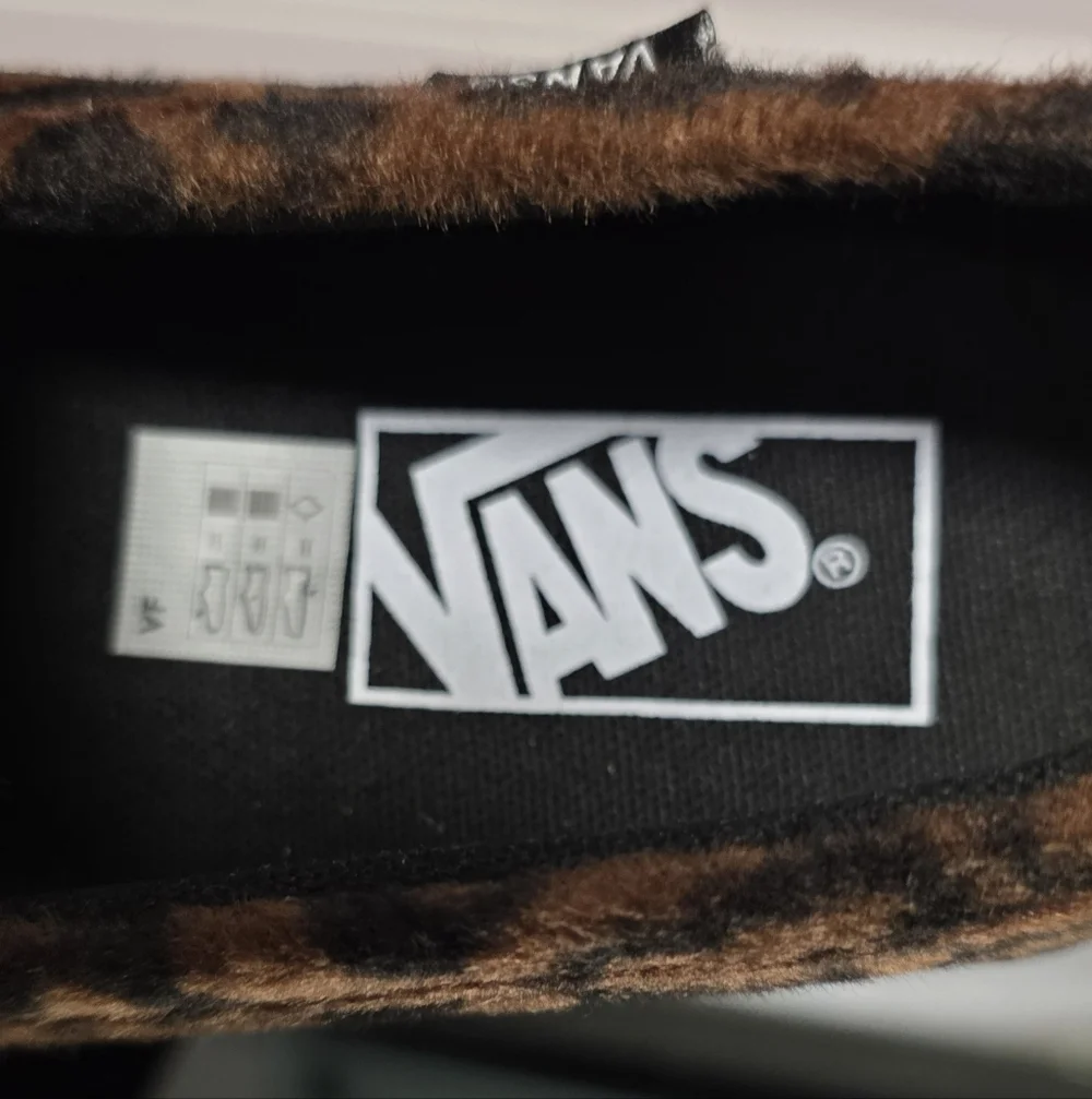 Vans Style 53 Leopard Brown Black Slip-On  Mens 3.5 Women's 5 New